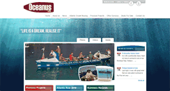 Desktop Screenshot of oceanusrowing.co.uk